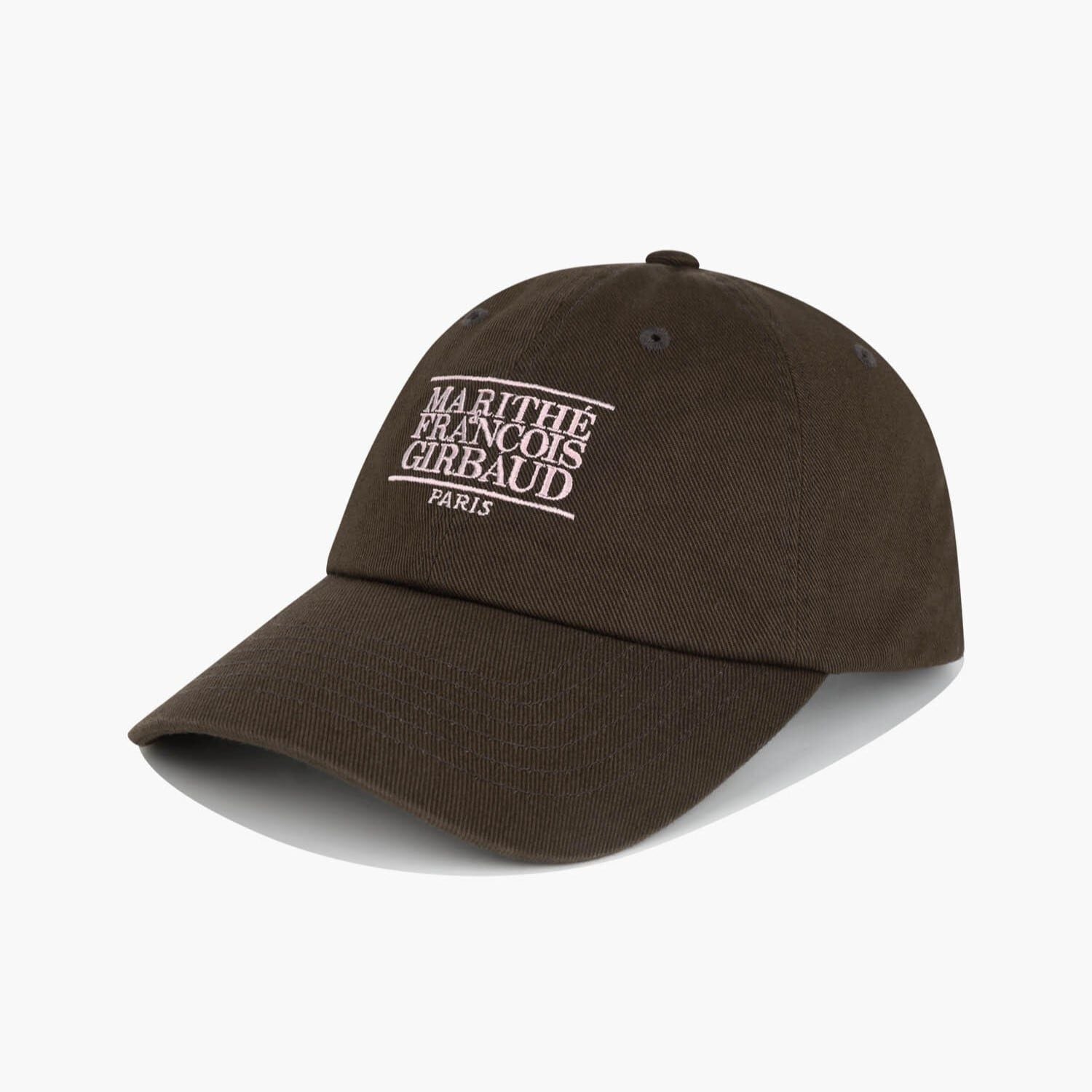  Nón Marithe & Francois Girbaud - Small Classic Logo Cap Brown 