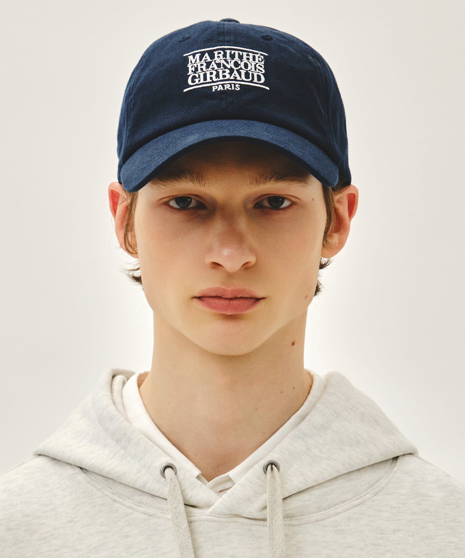  Nón Marithe & Francois Girbaud - Classic Small Logo Cap Navy 