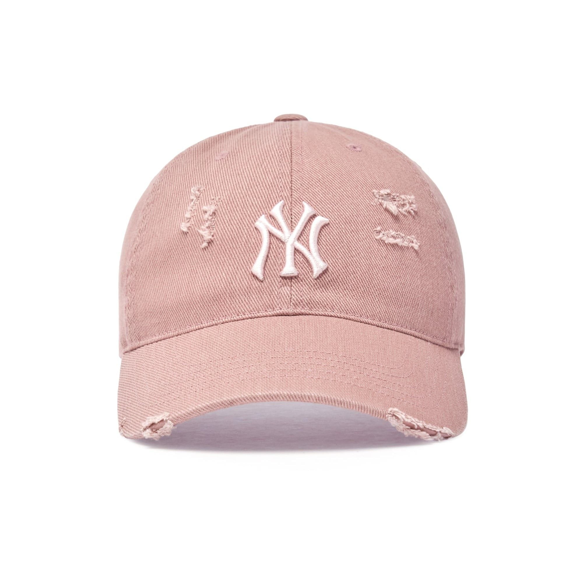  Nón MLB Korea - [Unisex] Damage Washed Unstructured Ball Cap NY Yankees - 3ACPVV34N-50PKM 