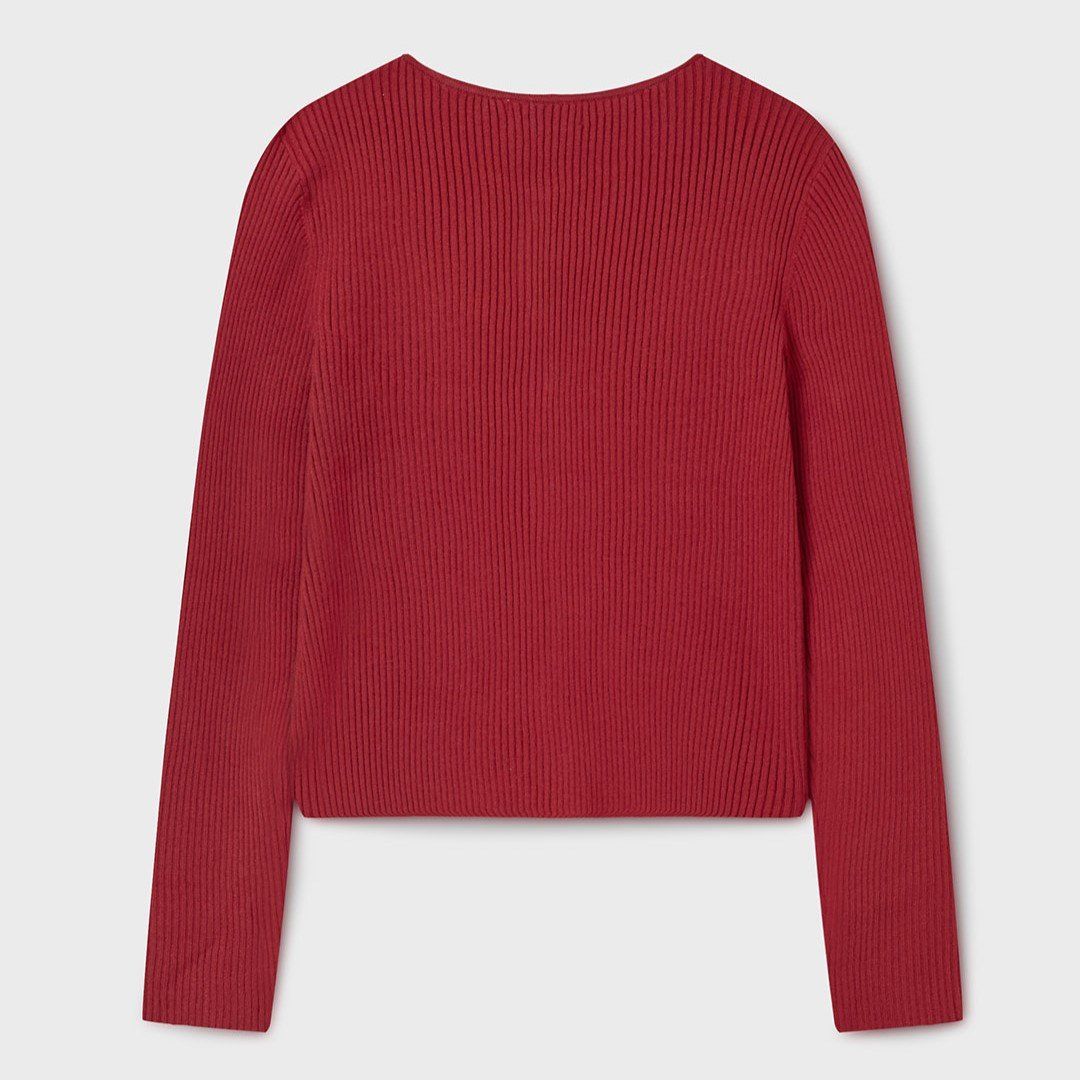  Áo Thun Len WHOAU [Nữ] - Ribbed Button Cardigan - WHCKF4742F 