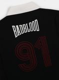  Áo Thun Dài Tay [Unisex] Badblood - [w-tee25-036] Mystic Capsule Rugby Shirt Slim Fit Black 