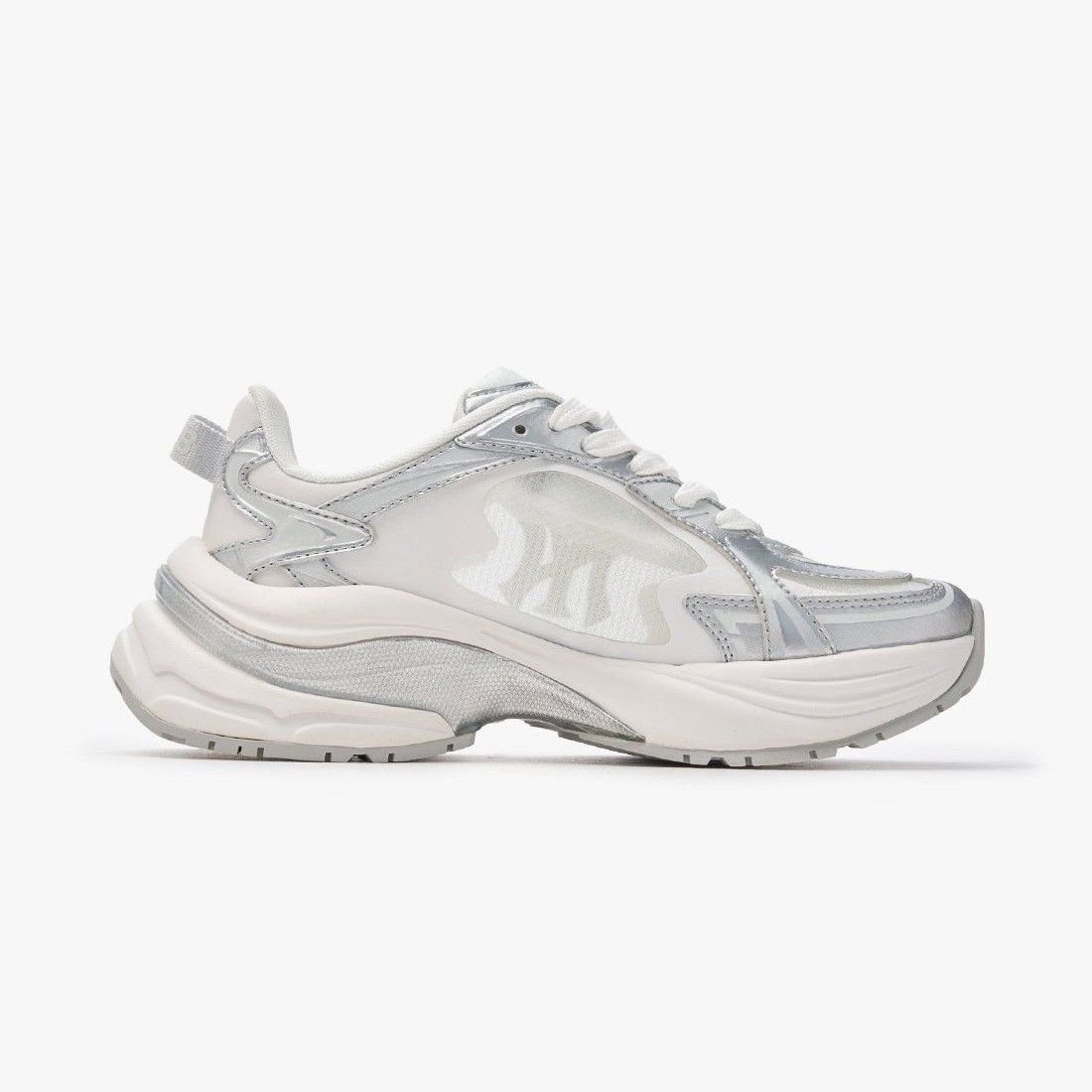  Giày MLB Korea Curve Runner New York Yankees White - 3ARNM015N-50WHS 