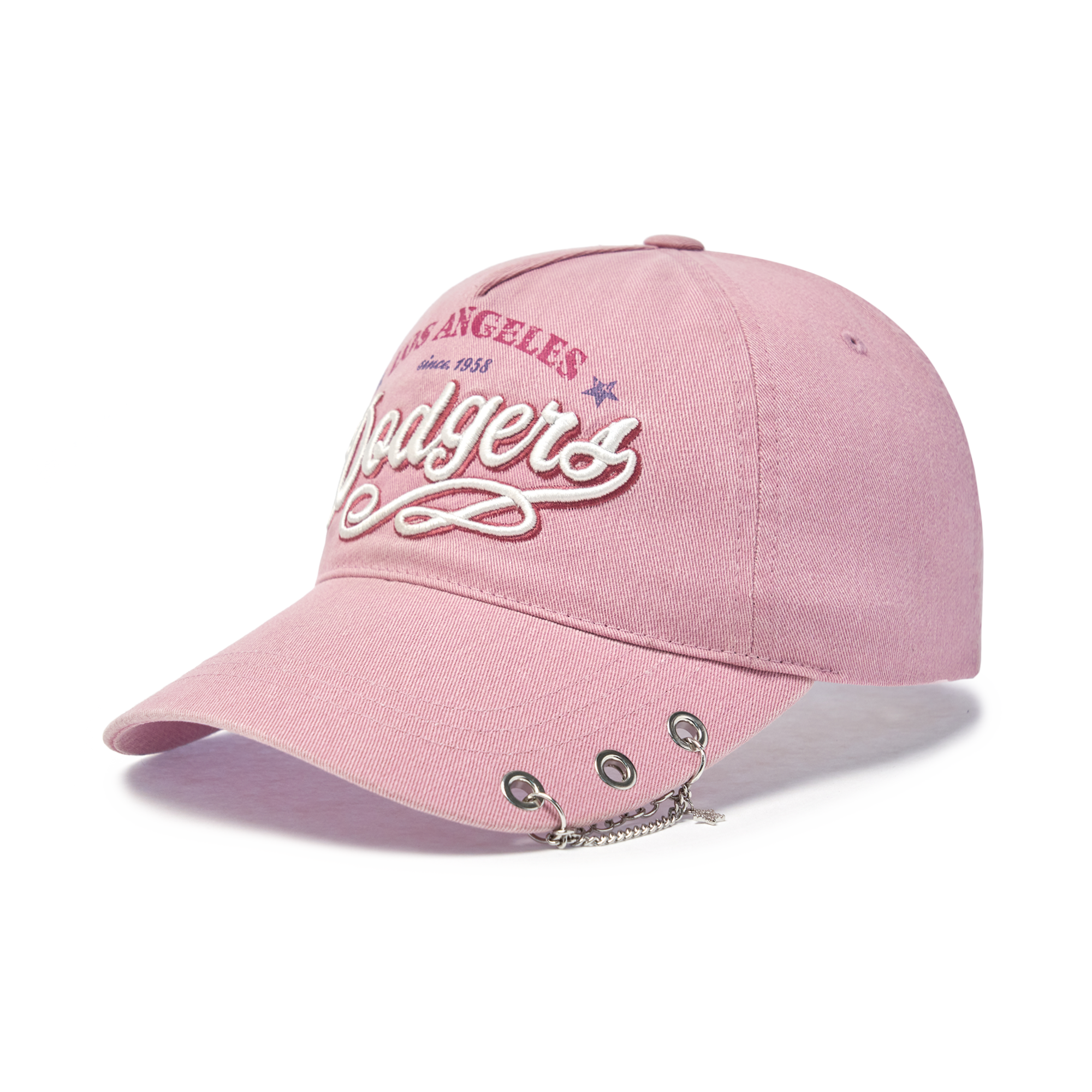  Nón MLB Korea - [Unisex] Vintage Culsive Jewelry Unstructured Ball Cap - 3ACPV206N 