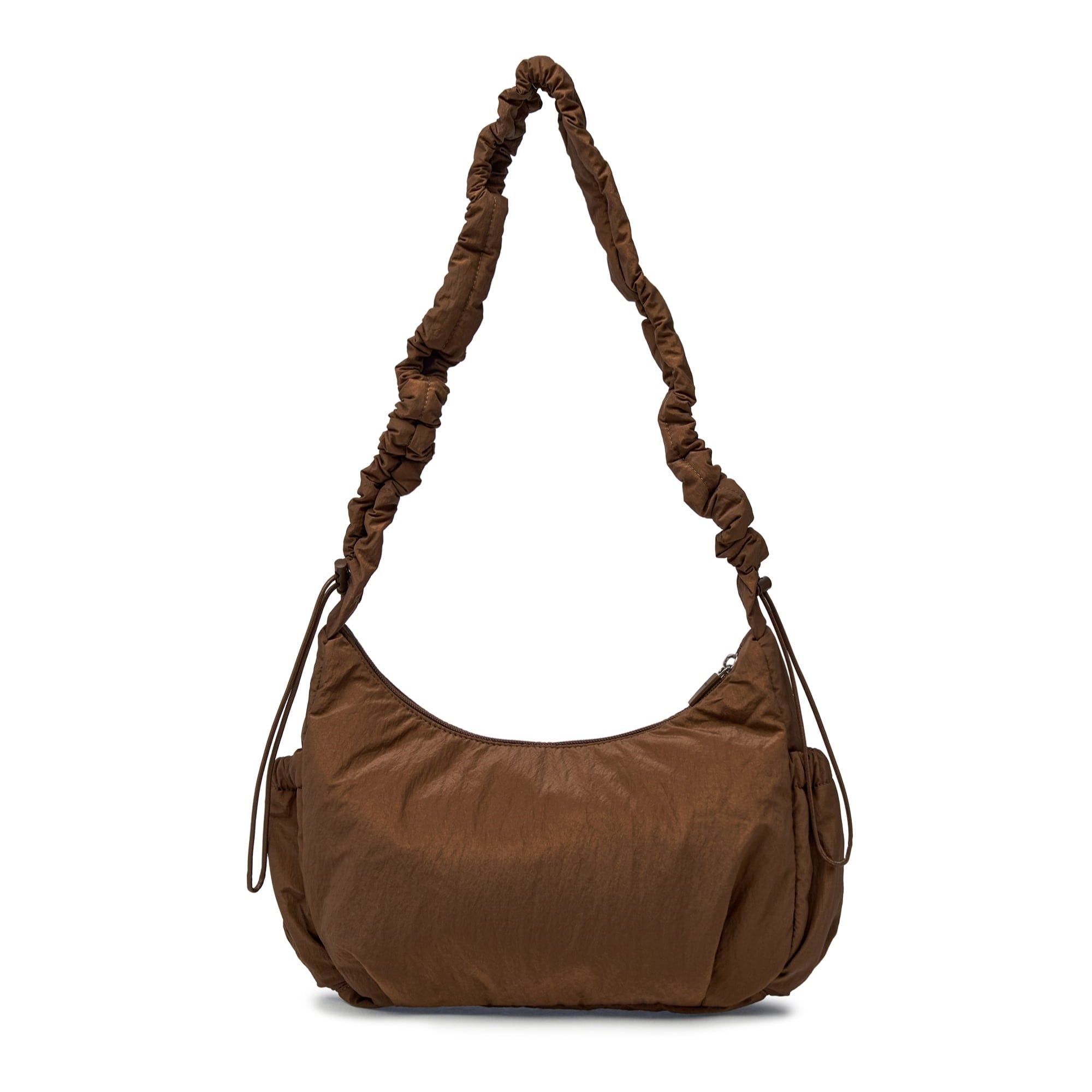  Túi Xách MLB Korea - Basic Athleisure Hobo Bag Boston - 3ABQA015N-43BRN 