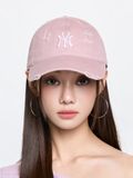  Nón MLB Korea - [Unisex] Damage Washed Unstructured Ball Cap NY Yankees - 3ACPVV34N-50PKM 