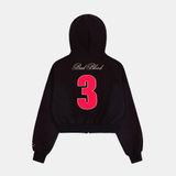  Áo Khoác [Unisex] Badblood - [w-hde24-063] Royal Classic Hooded ZipUp Black 