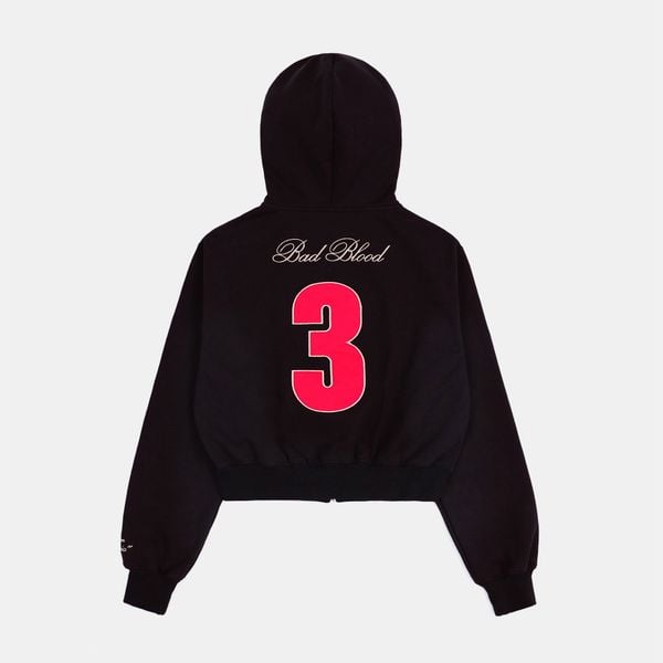 Áo Khoác [Unisex] Badblood - [w-hde24-063] Royal Classic Hooded ZipUp Black