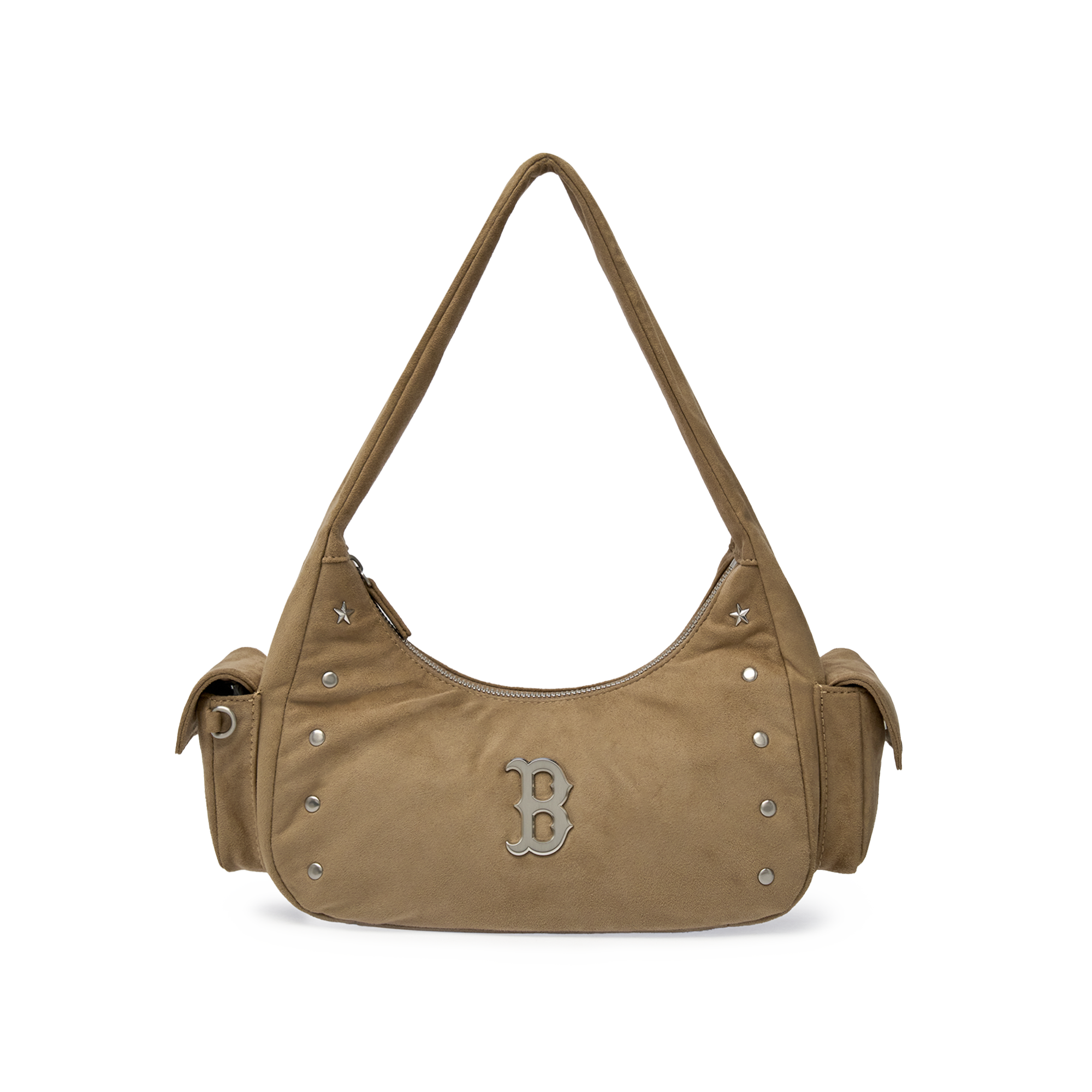  Túi Xách MLB Korea - Vintage Street Studded Hobo Bag NY - 3ABQVB26N-43BGM 