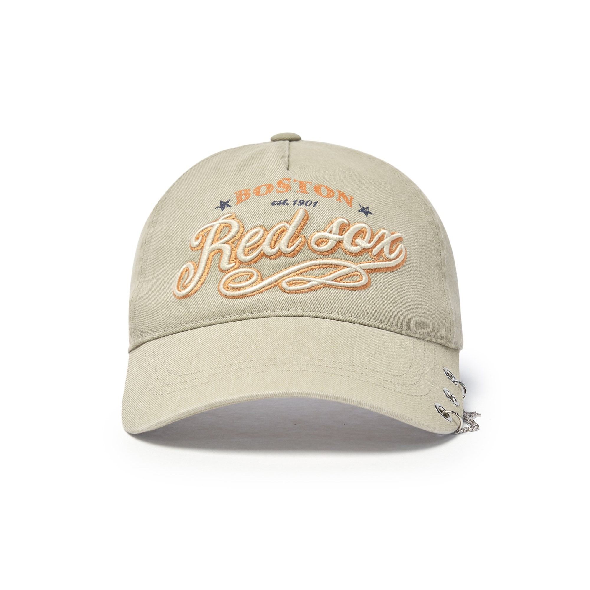  Nón MLB Korea - [Unisex] Vintage Culsive Jewelry Unstructured Ball Cap - 3ACPV206N 
