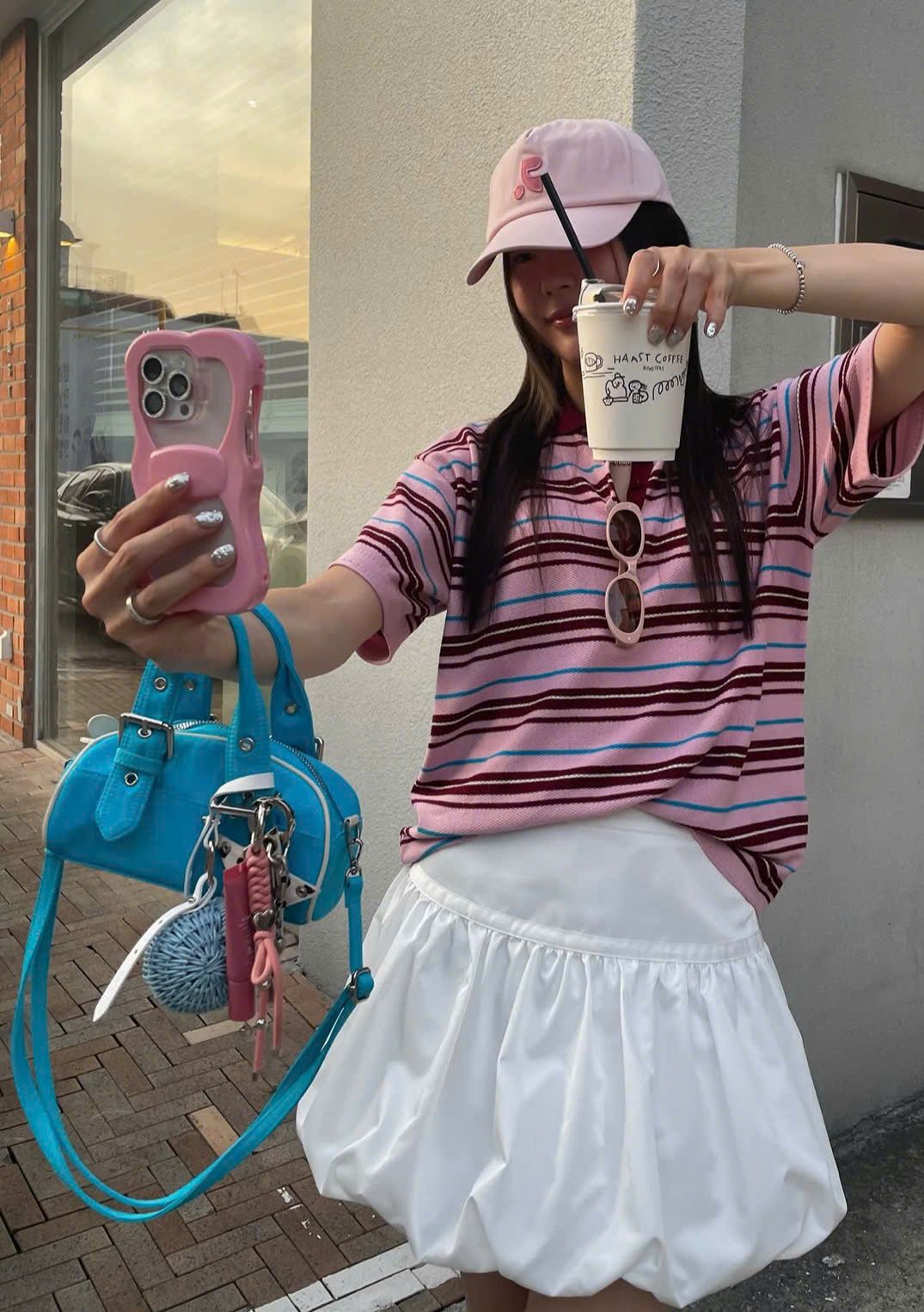  Túi FindKapoor Korea - Lottie Bag 20 Turqoise 