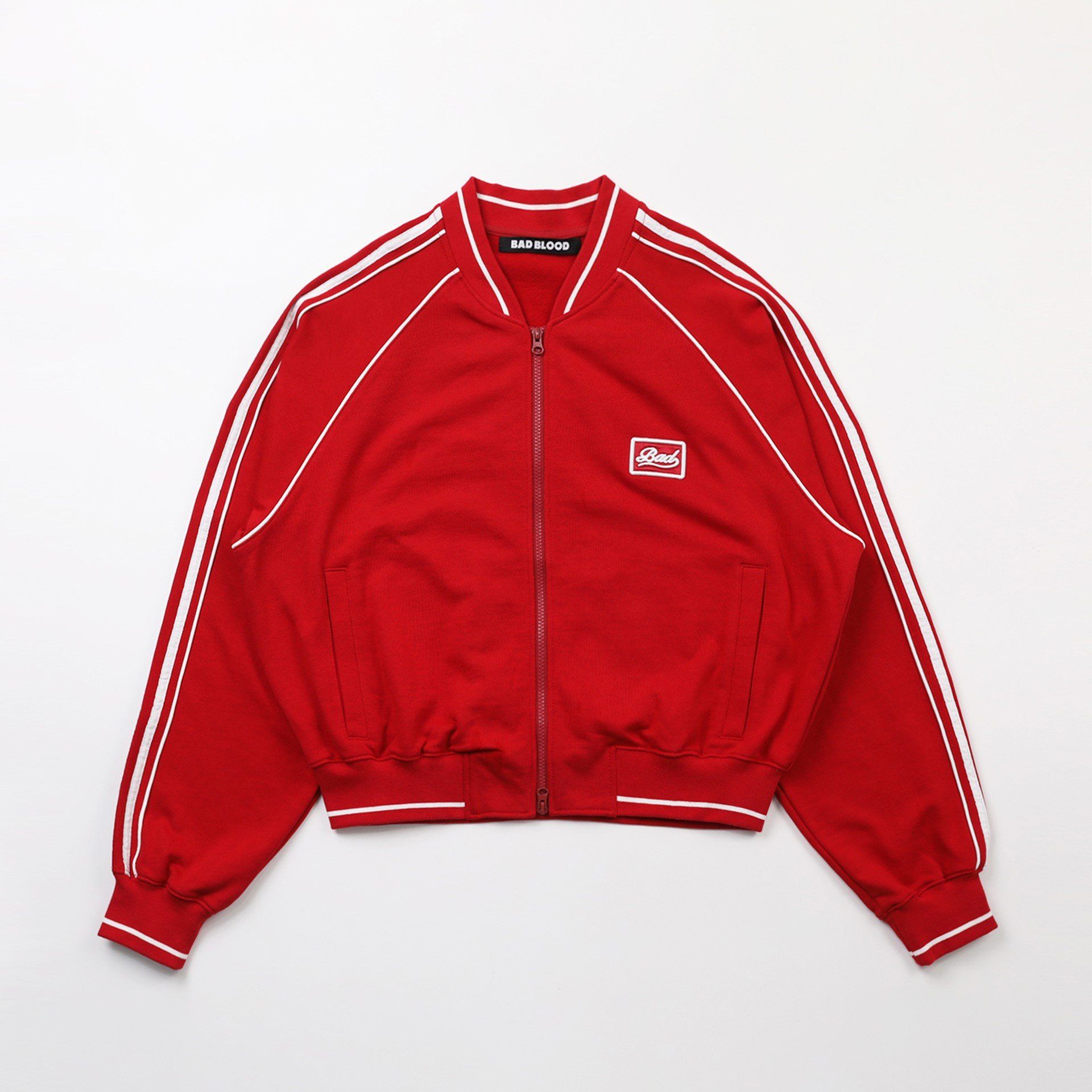  Áo Khoác [Unisex] Badblood - [w-jkt24-025] Billy Jersey Windbreaker Red 