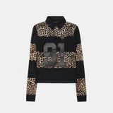  Áo Thun Dài Tay [Unisex] Badblood - [w-tee25-021] Vintage Club Rugby Leopard 