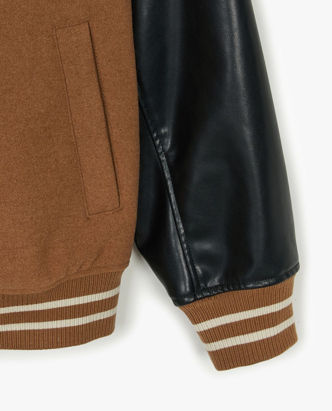  Áo Bomber MLB [Unisex] - Wool Biglux Varsity Jacket Boston - 3AJPM1146-43CAD 