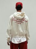  Áo Hoodie [Unisex] Badblood - [w-hde24-028] Classic Logo Hooded Cream 