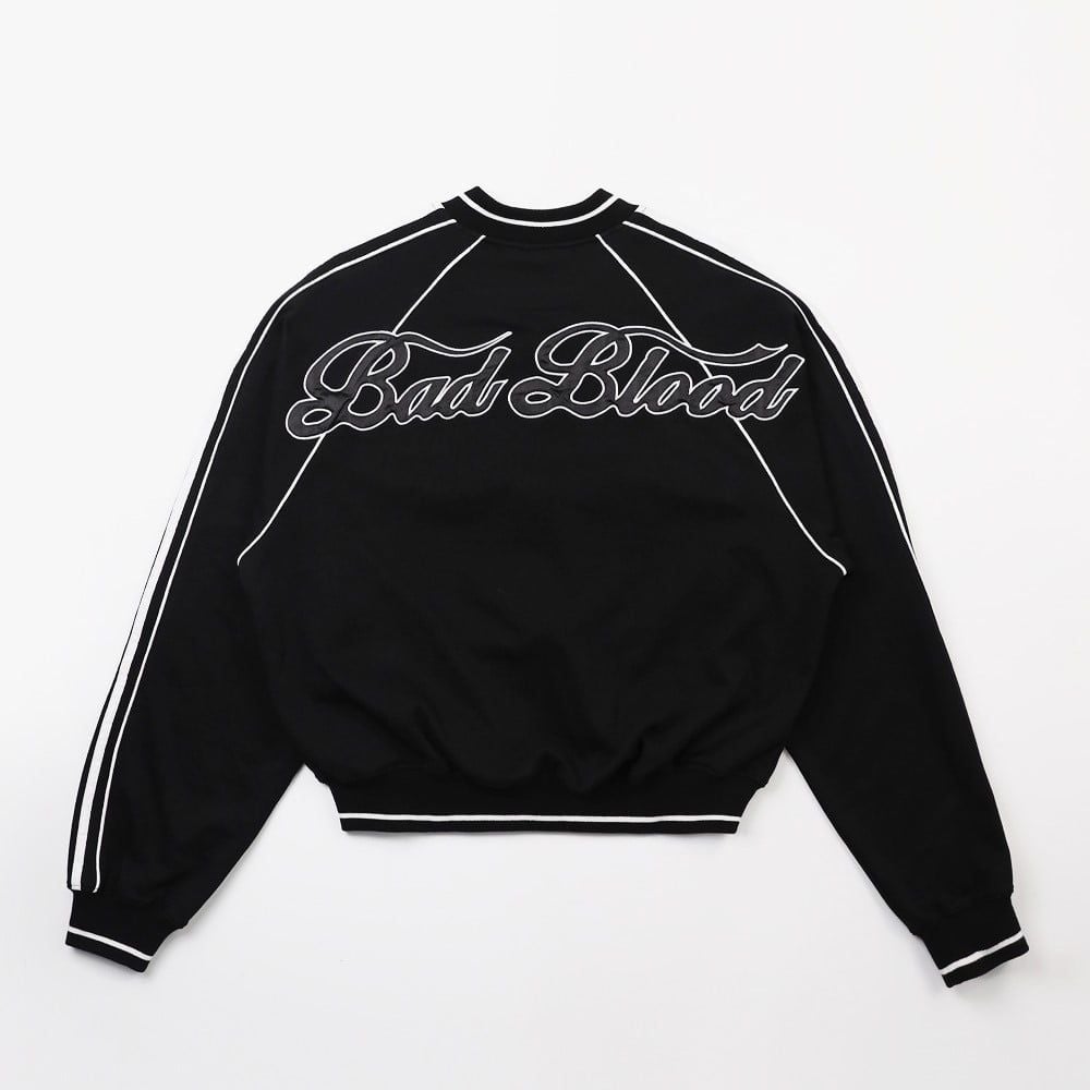  Áo Khoác [Unisex] Badblood - [w-jkt24-027] Billy Jersey Windbreaker Navy 
