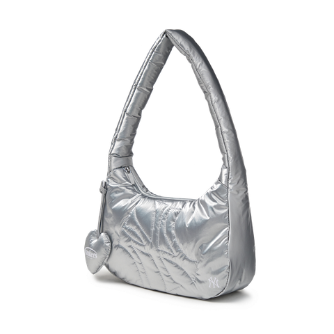 Túi Xách MLB Korea - Basic Sportive Stitch Hobo Bag NY - 3ABQS016N-50SIS