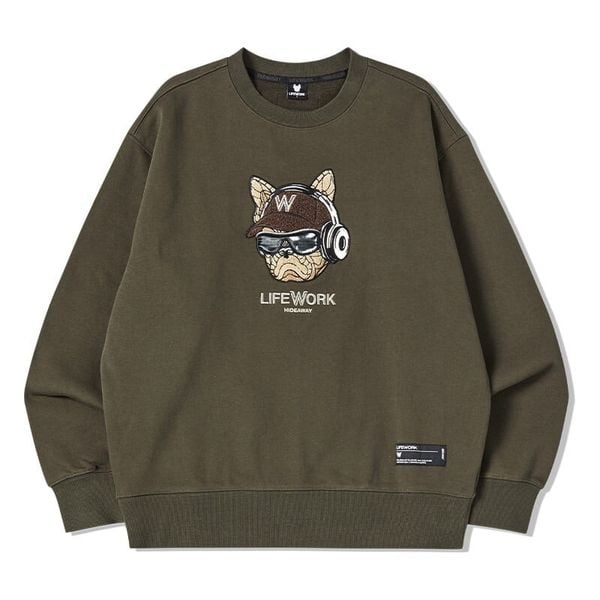 Áo Sweater Life Work - [Unisex] Headset Hipdog Fleece - LW254MT116