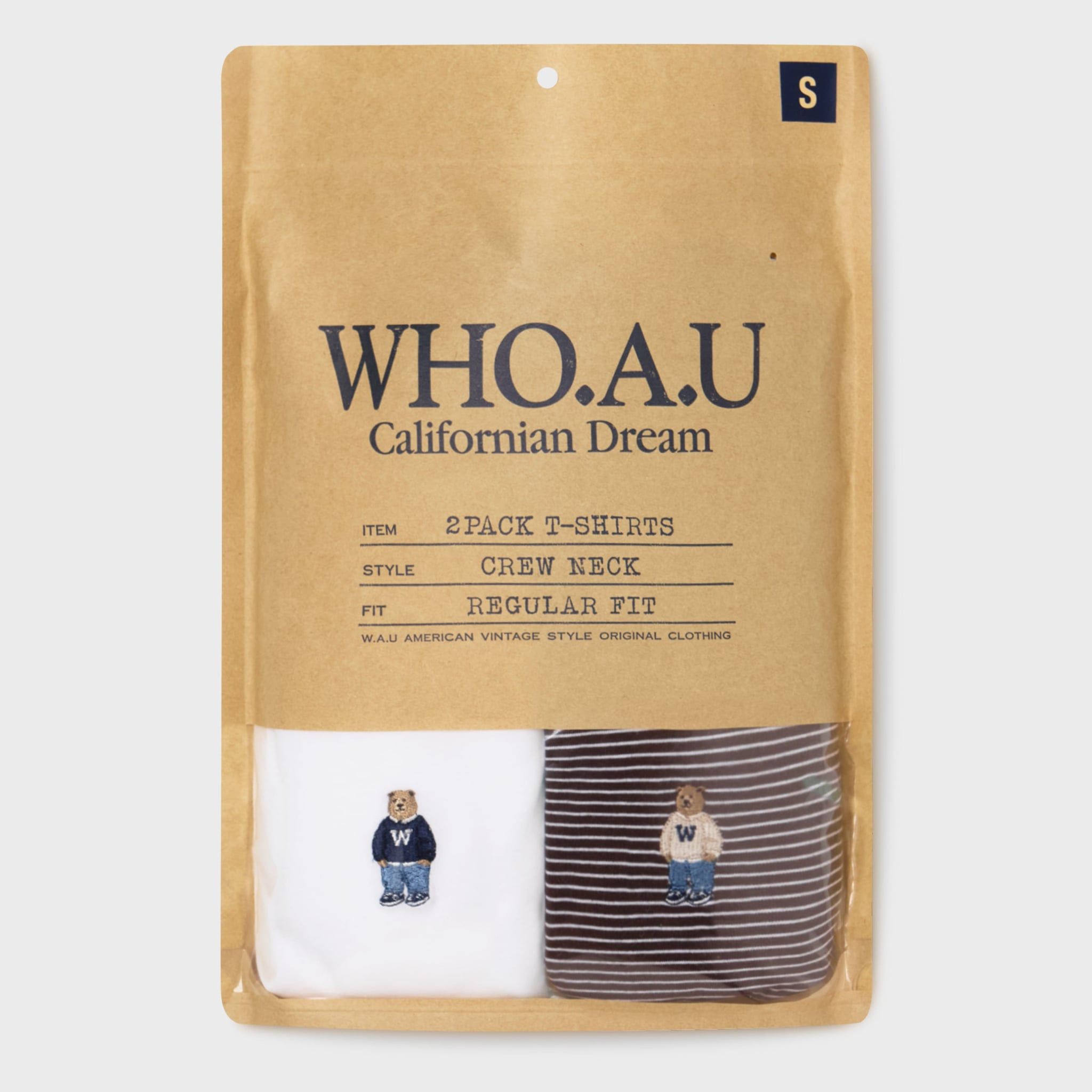  Set Áo Thun WHOAU Steve Pin Stripe - WHRSG2351U 