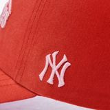  Nón MLB Korea - [Unisex] Vintage Washed Curve Logo Unstructured - 3ACPV076N-50RDD 