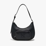  Túi Xách MLB Korea - Basic Vintage Logo Hobo Bag NY Yankees - 3ABQV026N-50BKS 