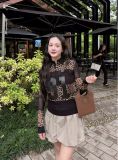  Áo Thun Dài Tay [Unisex] Badblood - [w-tee25-021] Vintage Club Rugby Leopard 