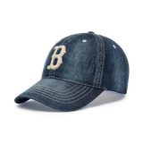  Nón MLB Korea - [Unisex] Basic Denim Unstructured Ball Cap - 3ACPB126N 