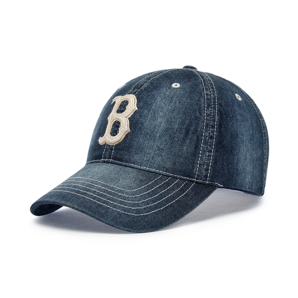 Nón MLB Korea - [Unisex] Basic Denim Unstructured Ball Cap - 3ACPB126N