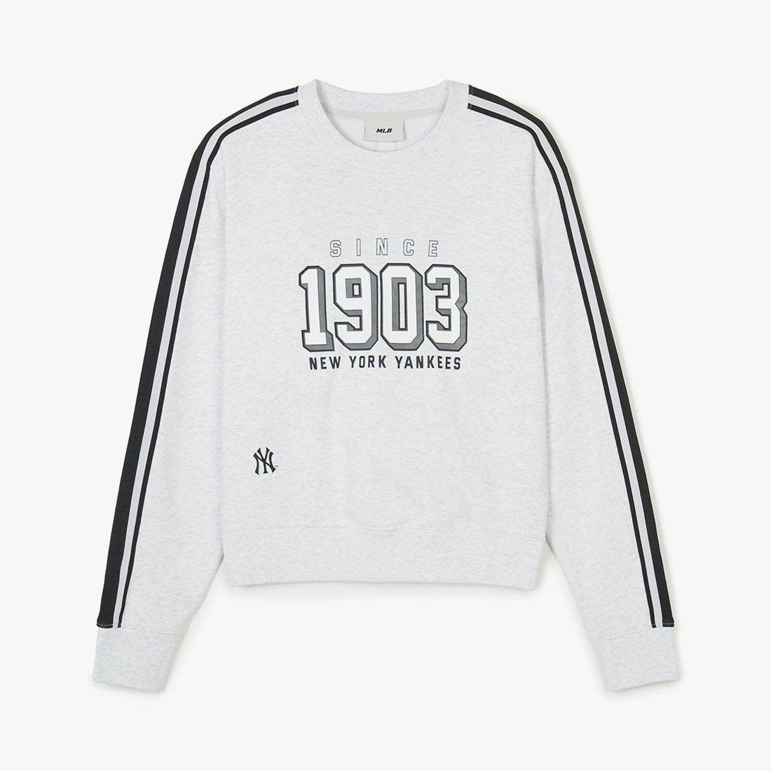  Áo Sweater [Nữ] MLB Korea - Sportive Varsity Track NY Yankees - 3FMTV3141-50MGL 
