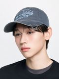  Nón MLB Korea - [Unisex] Vintage Culsive Jewelry Unstructured Ball Cap - 3ACPV206N 