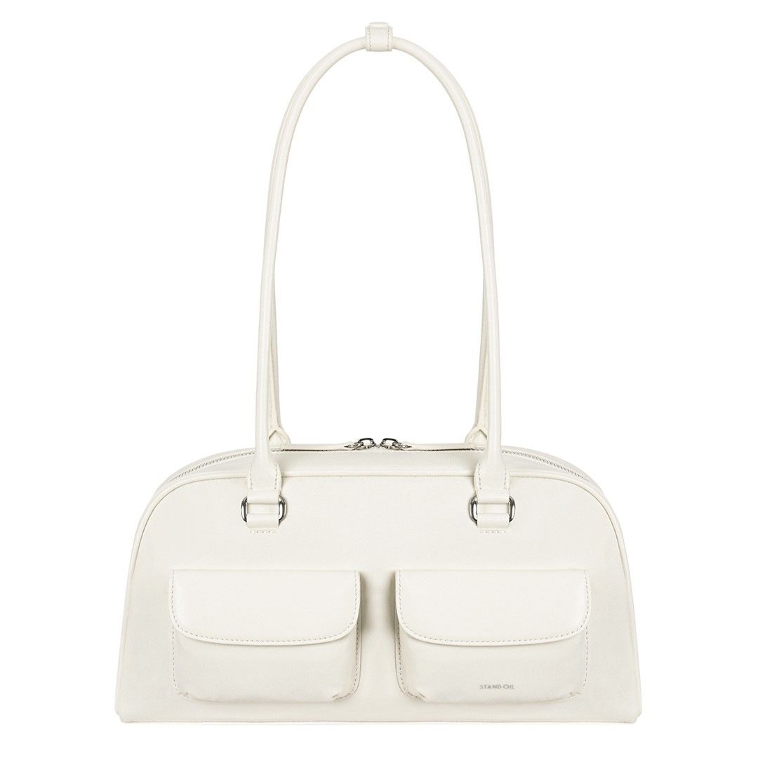  Túi Xách Stand Oil - Chubby Bag Nylon Cream 