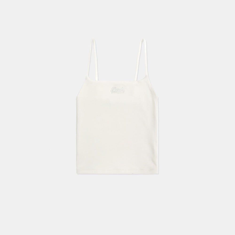  Áo hai Dây Badblood [Nữ] - Beyond Soft Cami White - w-tnk24-067 
