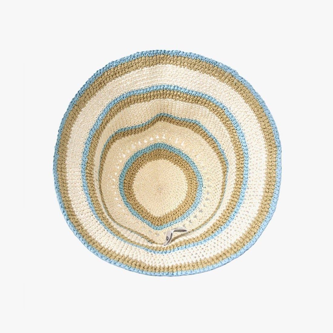  Nón Bucket Dệt Kim MLB - Stripe Summer - 3AHTV0153-50IVS 