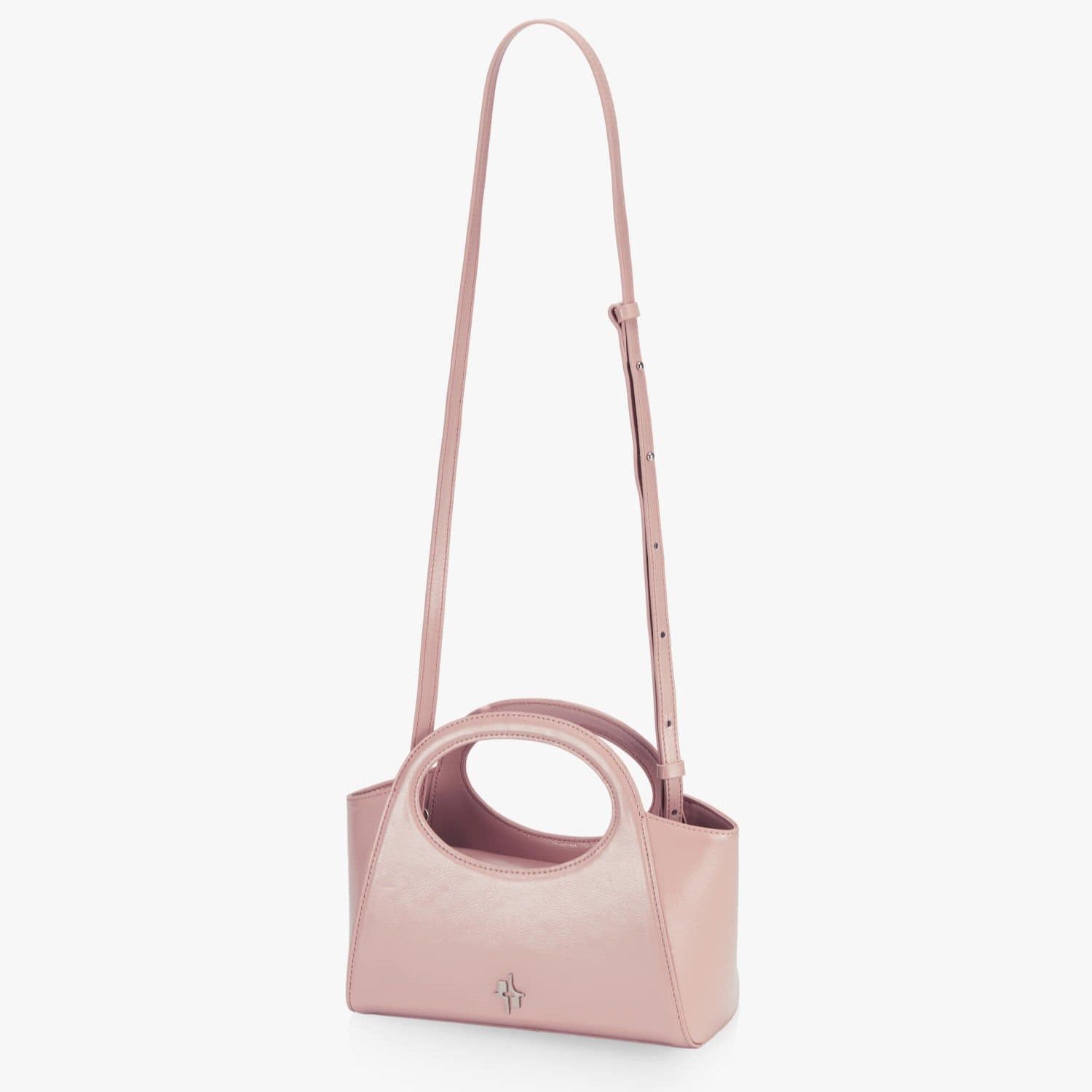  Túi Xách FindKapoor Korea - Market Bag 20 Enamel Dusty Pink 
