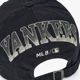  Nón MLB Korea - [Unisex] Street Back Arc Unstructured NY Yankees - 3ACPB076N-50BKS 