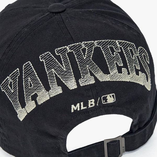 Nón MLB Korea - [Unisex] Street Back Arc Unstructured NY Yankees - 3ACPB076N-50BKS