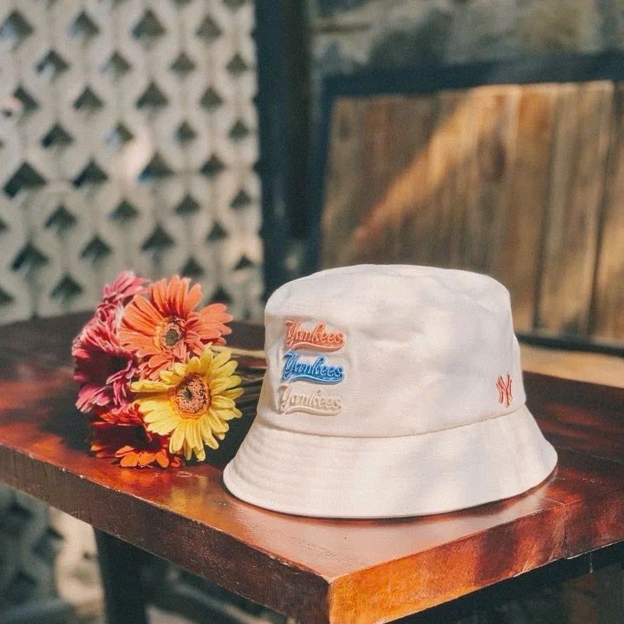  Nón Bucket MLB - [Unisex] Logomania LA Dodgers - 32CPHI111-07L 