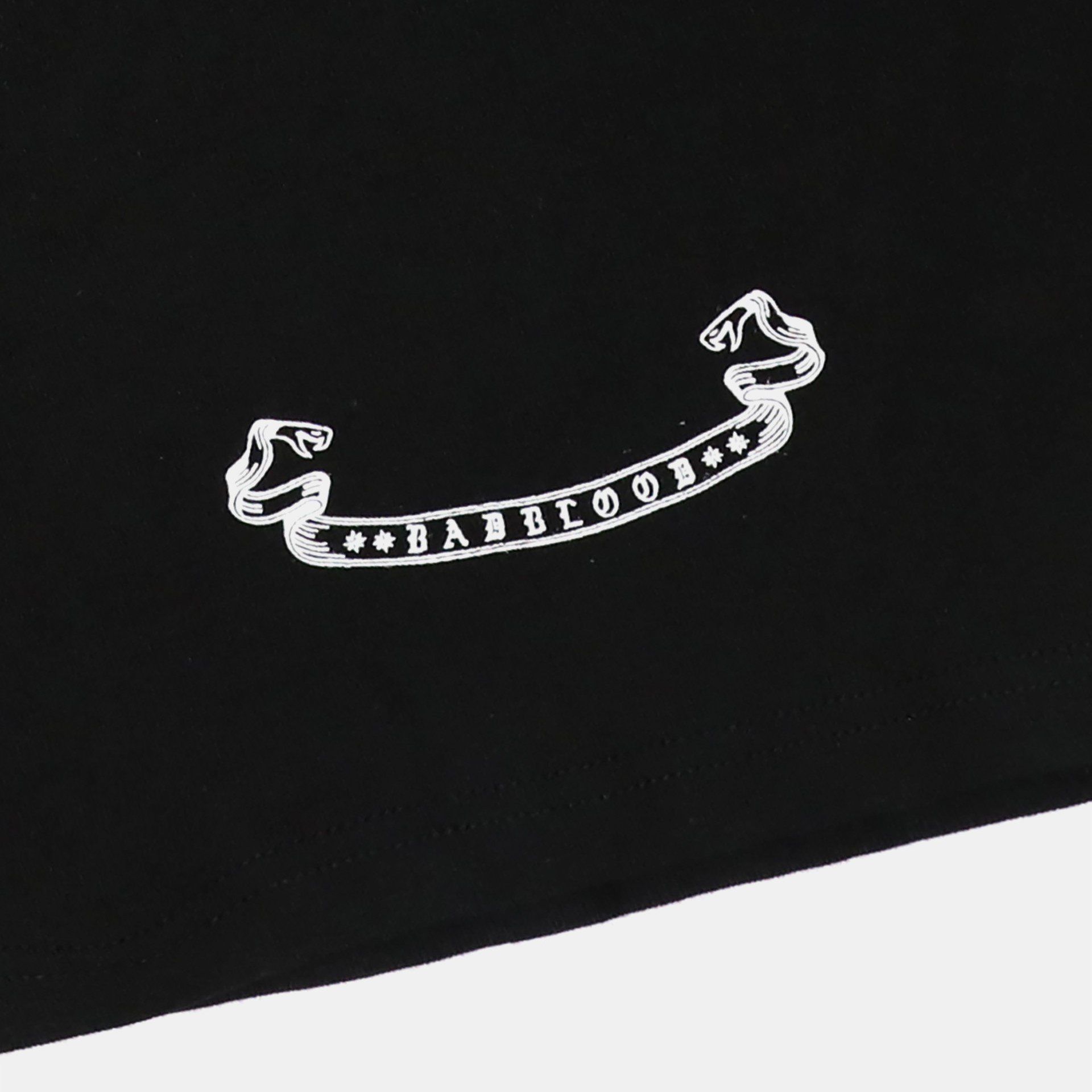  Áo Thun [Unisex] Badblood - [w-tee25-079] Mystic Dot Logo Jersey T-Shirt Black 