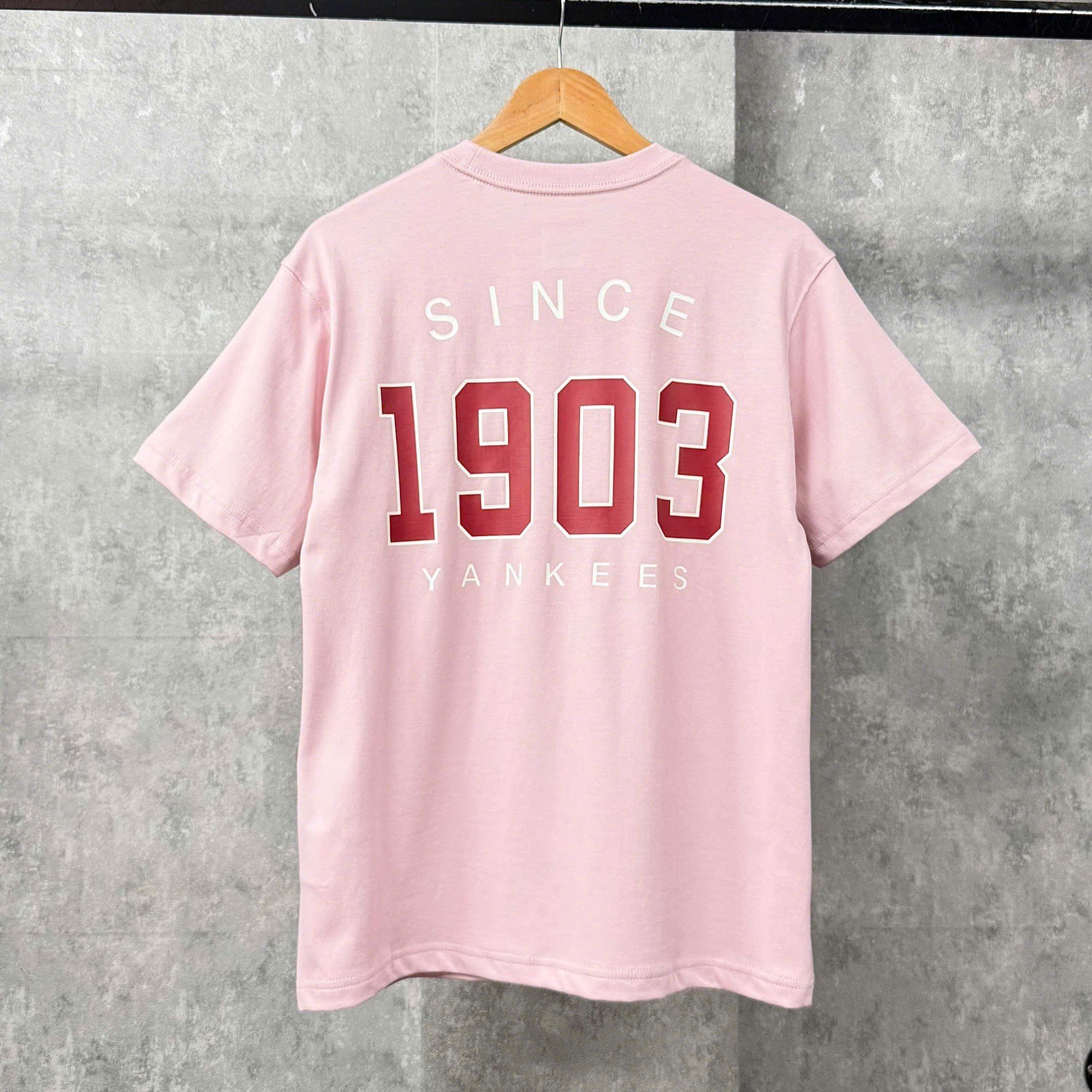  Áo Thun New Era - [Unisex] NY Yankees Since 1903 Pink T-Shirt - 18845787 