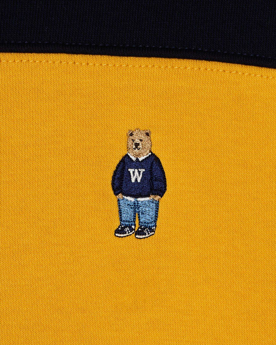  Áo Sweater WHOAU - Steve Rugby Sweatshirt Yellow - WHMAF4922U 