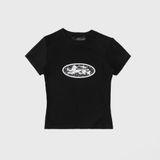 Áo Thun [Unisex] Badblood - [w-tee25-079] Mystic Dot Logo Jersey T-Shirt Black 