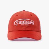  Nón MLB Korea - [Unisex] Vintage Washed Curve Logo Unstructured - 3ACPV076N-50RDD 