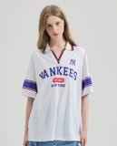  Áo Polo MLB [Unisex] Varsity Sport Jersey Overfit - 3FTSV1743 