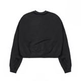  Áo Sweater [Unisex] Badblood -[w-sweatshirt22-003] Minimal Logo Heavyweight - Black 