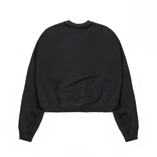 Áo Sweater [Unisex] Badblood -[w-sweatshirt22-003] Minimal Logo Heavyweight - Black