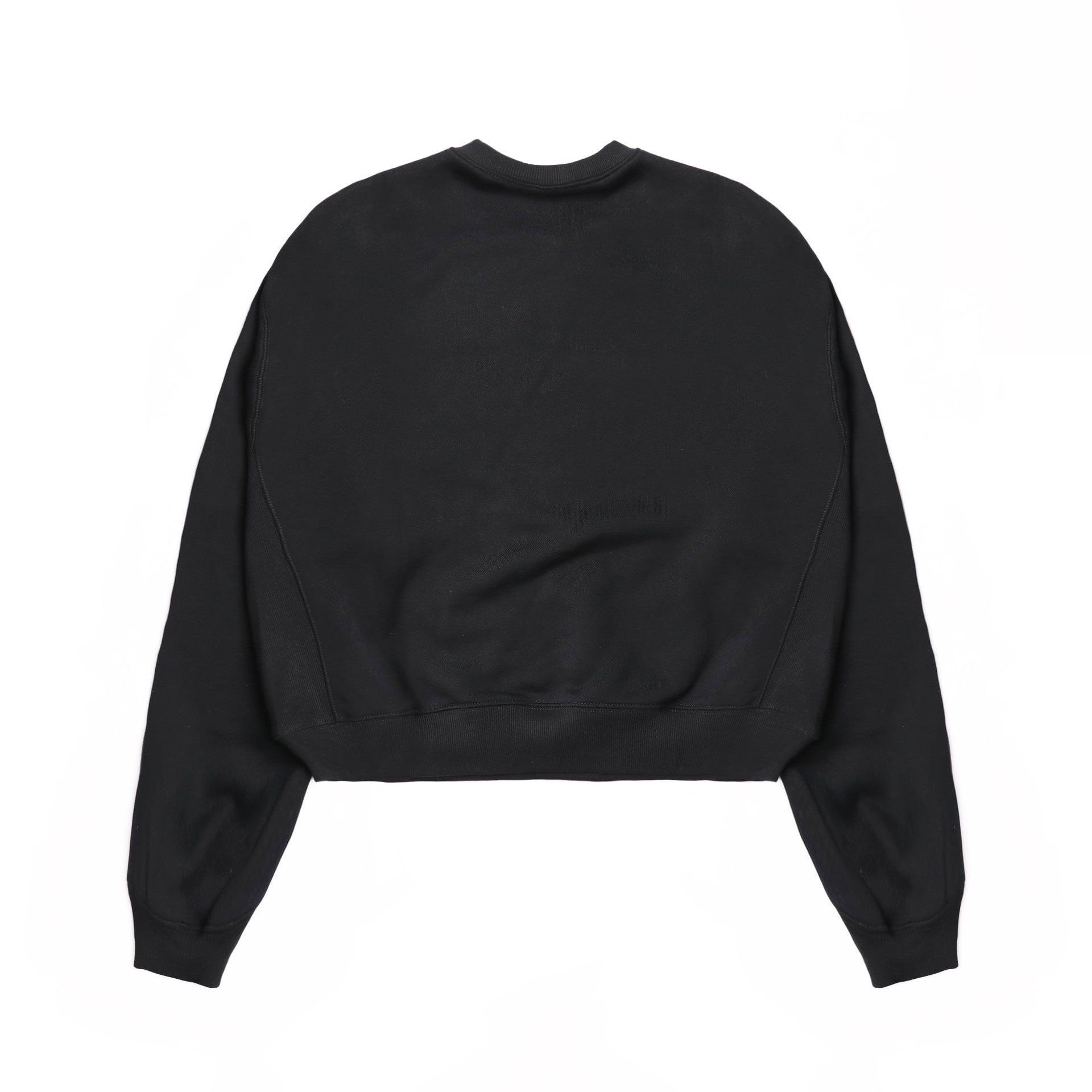  Áo Sweater [Unisex] Badblood -[w-sweatshirt22-003] Minimal Logo Heavyweight - Black 
