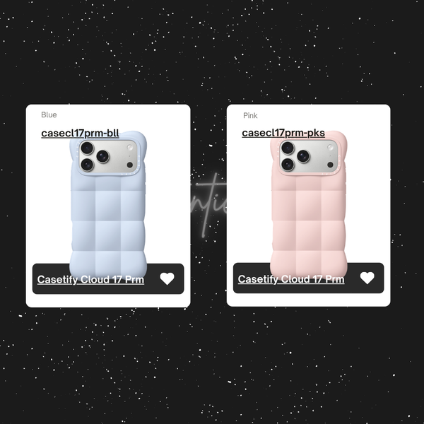 Ốp Casetify - Cloud 17 Promax