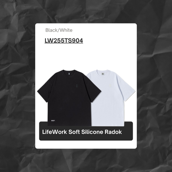  Áo thun LifeWork [Unisex] - Soft Silicone Radok Short Sleeve T-shirt - LW255TS904 