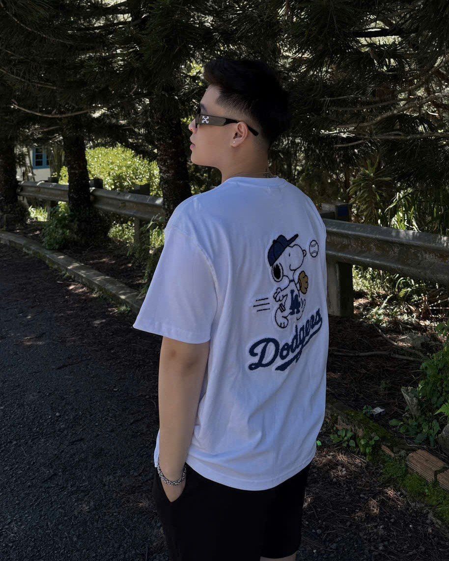  Áo Thun New Era - [Unisex] NY Yankees Snoopy White 