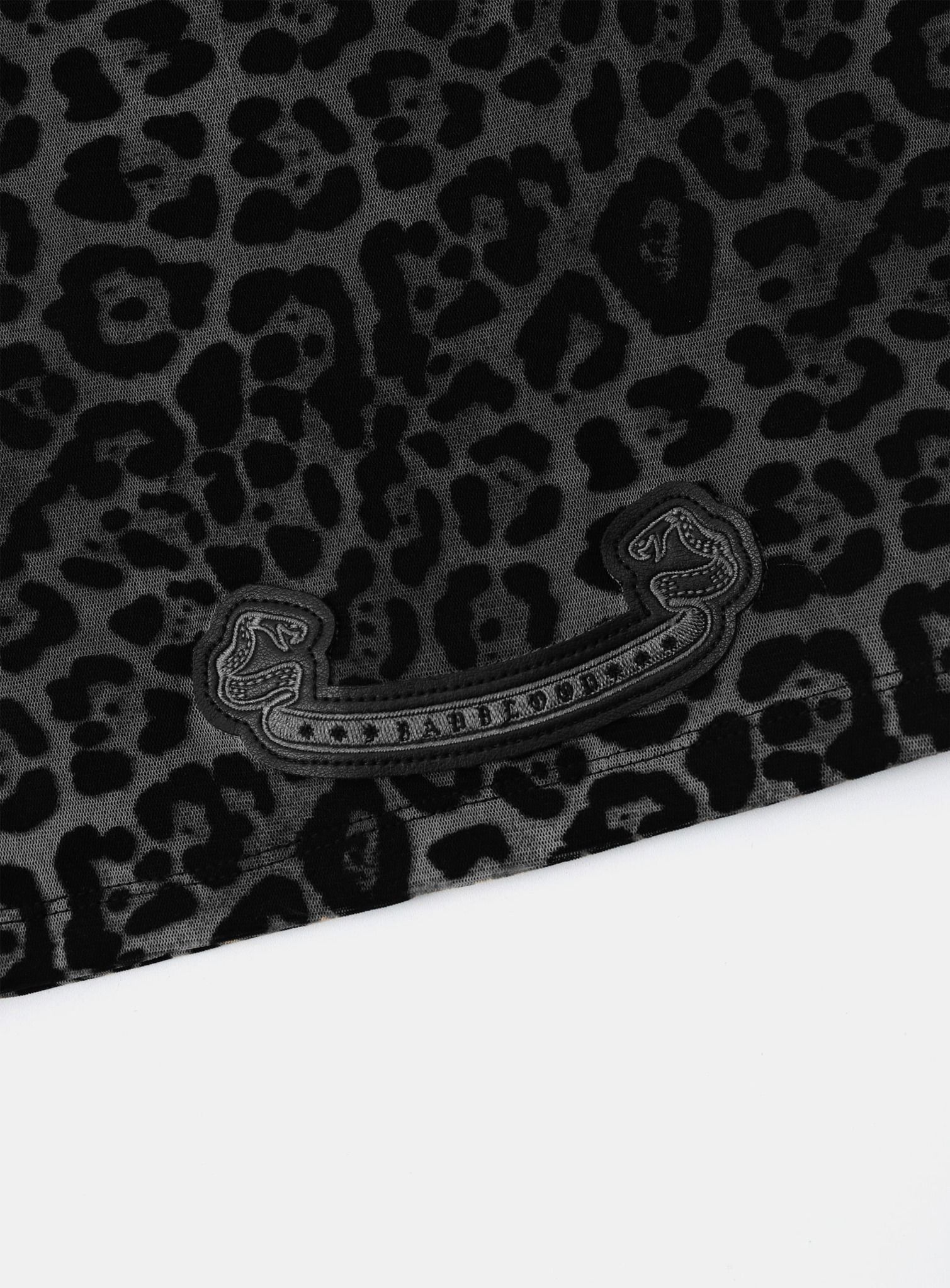  Áo Croptop [Nữ] Badblood - [w-tnk25-036] Mystic String Tank Black Leopard 