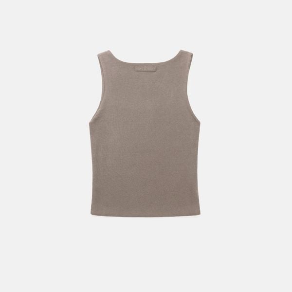 Áo Tanktop [Nữ] Badblood - [w-tnk24-074] Beyond Soft Square Neck Tank Tobacco
